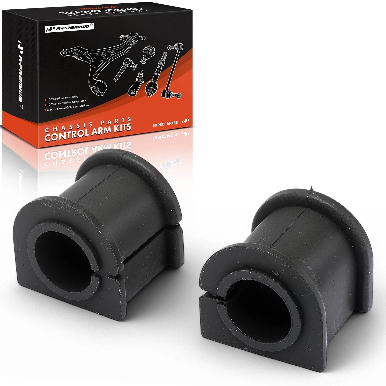 2X Front Sway Bar Bushing for Jeep Grand Cherokee Wrangler 