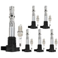 Set of 6 Ignition Coils & 6 Spark Plugs for Audi A4 Quattro VW Jetta (2001–2005)