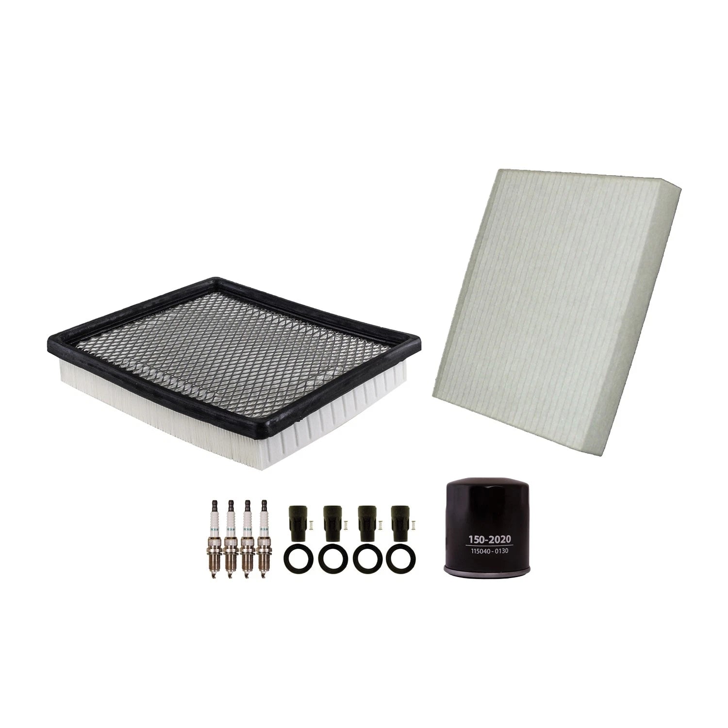 Denso Tune Up Kit & NGK Spark Plug Boot Kit for Dodge Avenger L4 (2008–2014)