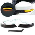 2X Dynamic Turn Signal Light Side Mirror Indicator for Ford Focus (2005–2011)