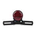 12V Round Red Brake Tail Light for Bobber Chopper Cafe Racer (ATVS)