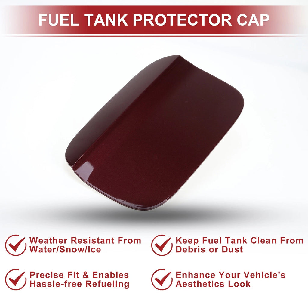 Fuel Tank Door Cap for Audi Q5 (2018–2024) Fuel Filler Flap Cover Red