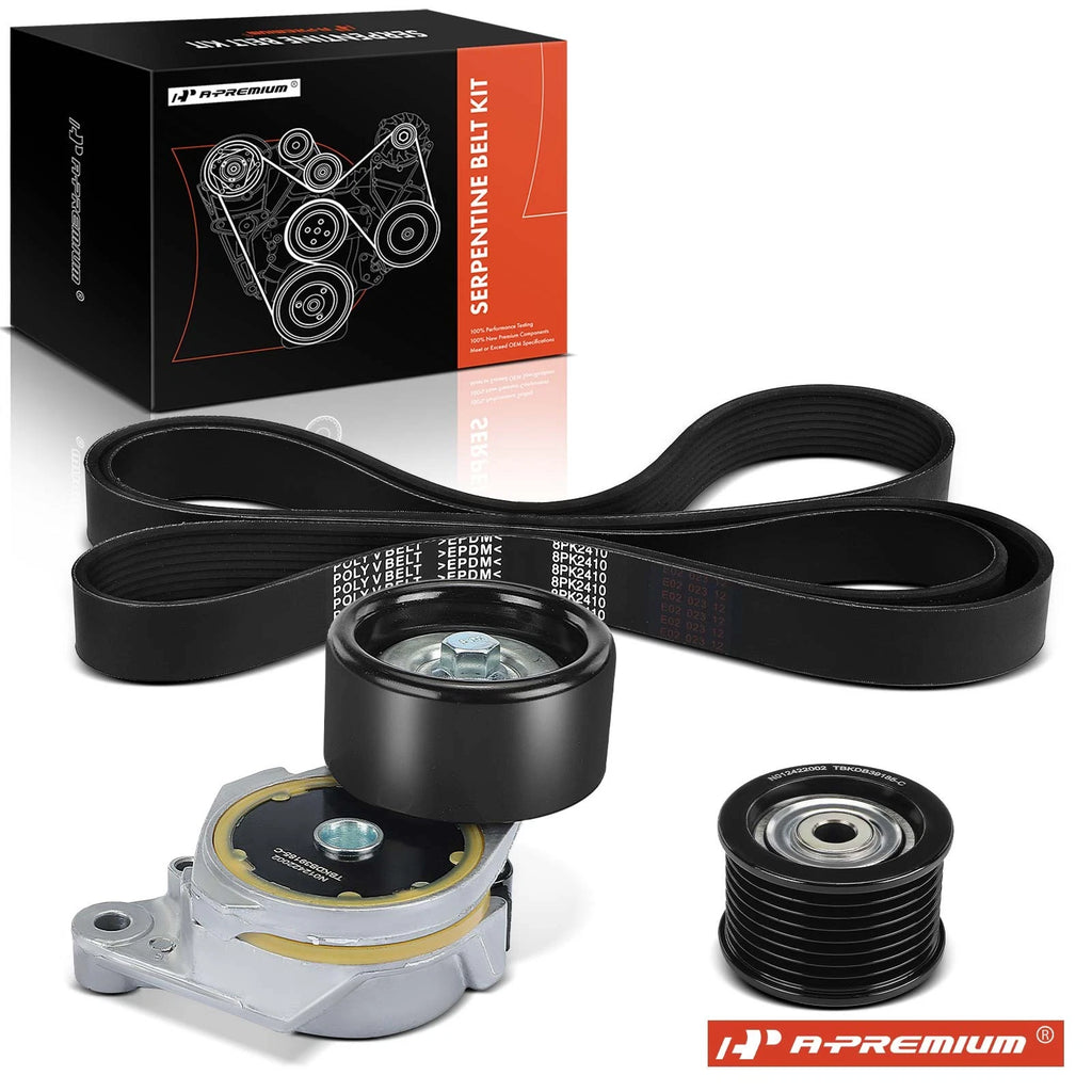 Serpentine Belt Drive Component Kit for Toyota Tundra (2007-2018) Lexus