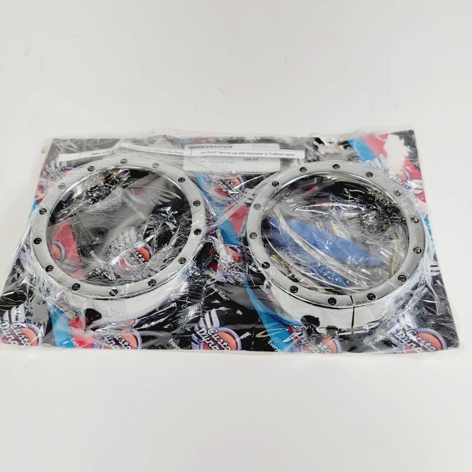 Passing Lamp Trim Rings Chrome for Harley Davidson (2014–2023) 2001-1755