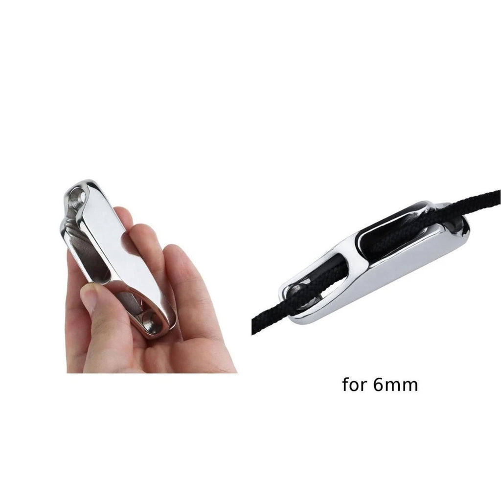 316 Stainless Steel Boat Rope Cleat for Sailboat Yacht (4mm/6mm)
