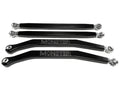 Monster High Clearance Radius Rods for Polaris RZR PRO XP (2020–2023) Black