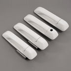 Set of 4 Outside Door Handles for Dodge Ram 1500 (2009–2024) / Ram 2500 (2011–2025) White