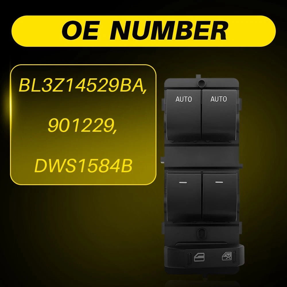 Power Window Control Switch for Ford F-150 (2011–2014)