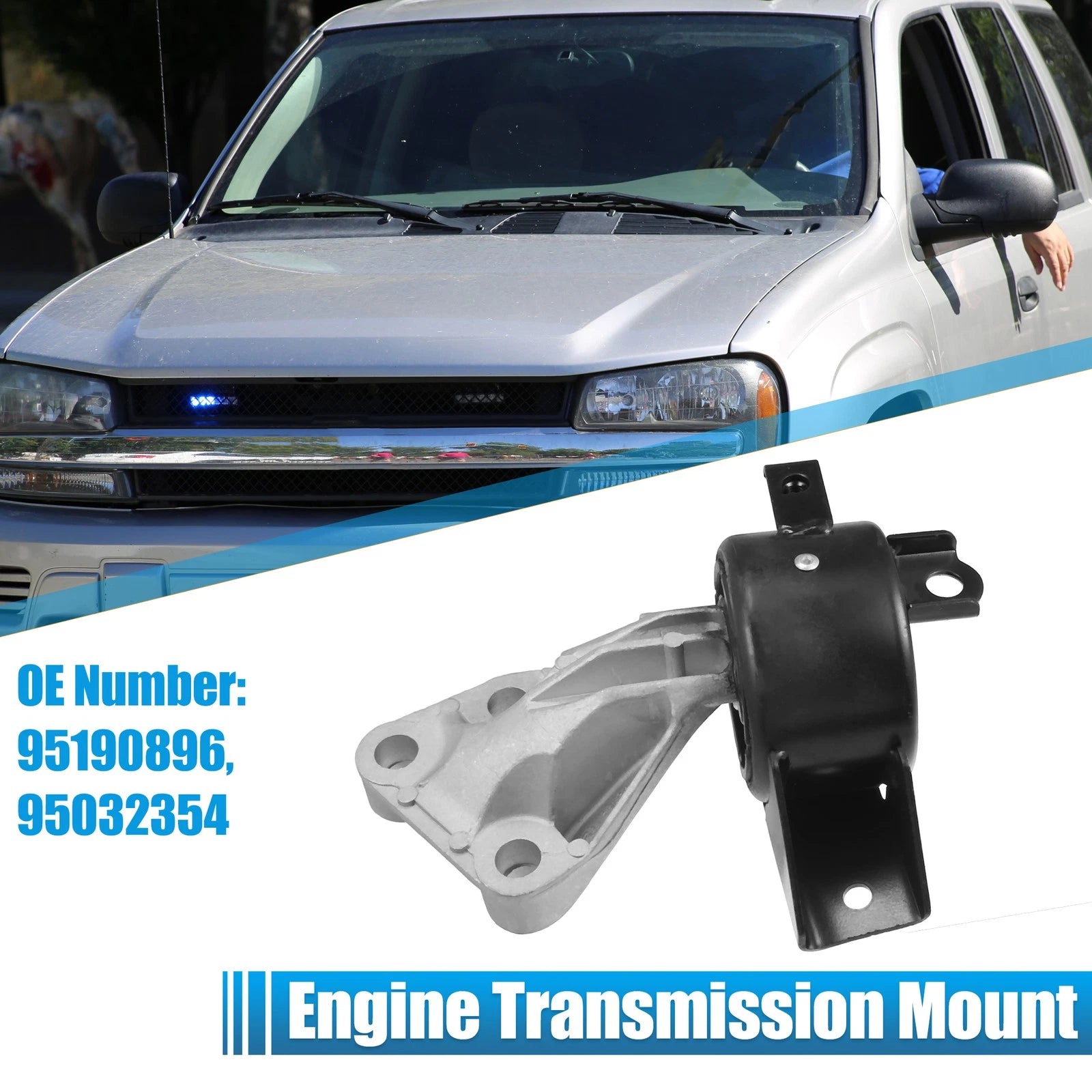 Engine Motor Transmission Mount for Chevrolet Sonic (2012–2016) 95190896 95032354