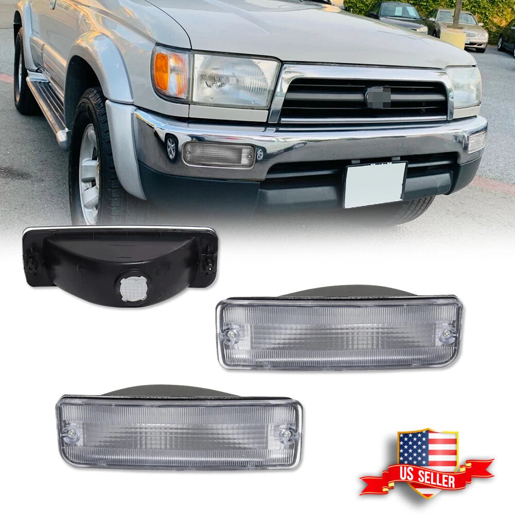 Clear Lens Bumper Signal Parking Lights for Toyota T100 (1993–1998)