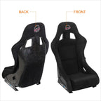 NRG Innovations FRP-303BK-PRISMA Alcantara Bucket Racing Seat for Universal (2010–2023)
