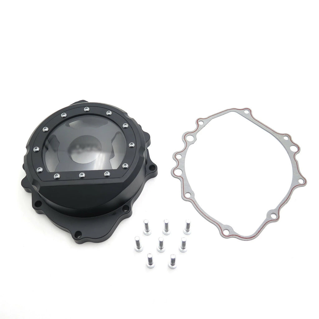 Left Engine Stator Cover for Honda CBR600RR CBR600RA (2007–2024) See Through Black