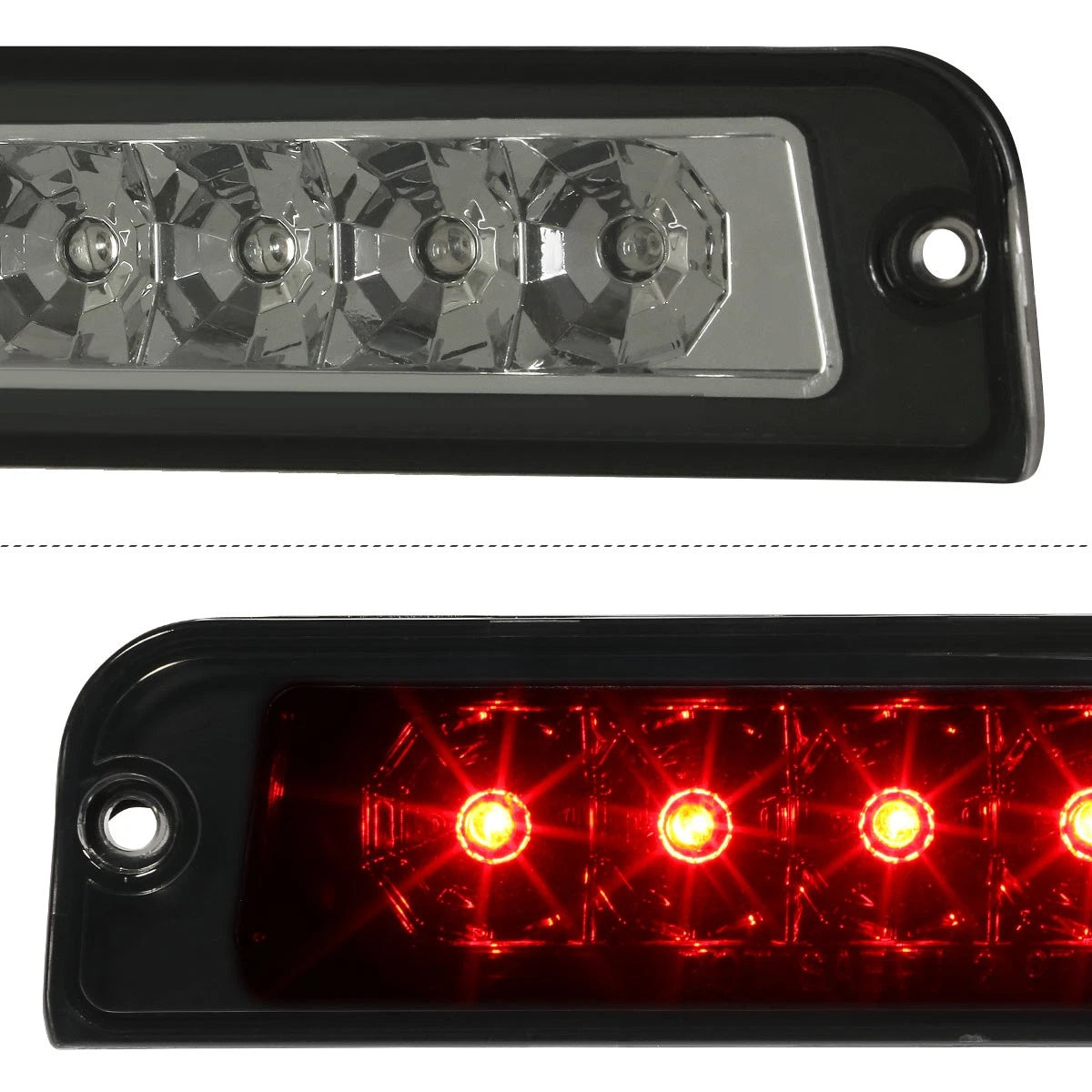 Full LED Third Tail Brake Light for Jeep Wrangler (1997–2006)