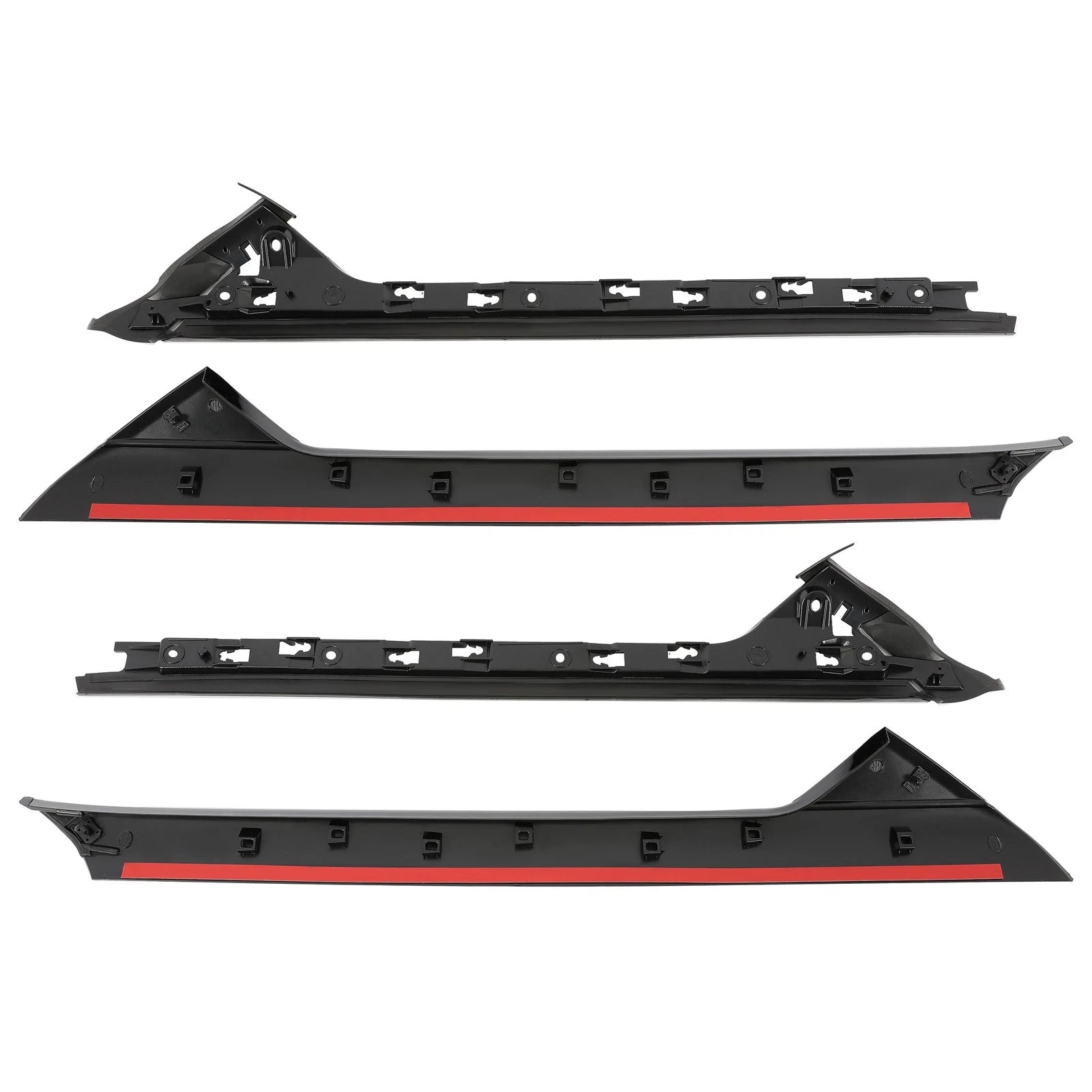 Set of 2 Windshield A-Pillar Molding Trim for Ford Explorer (2011–2019)