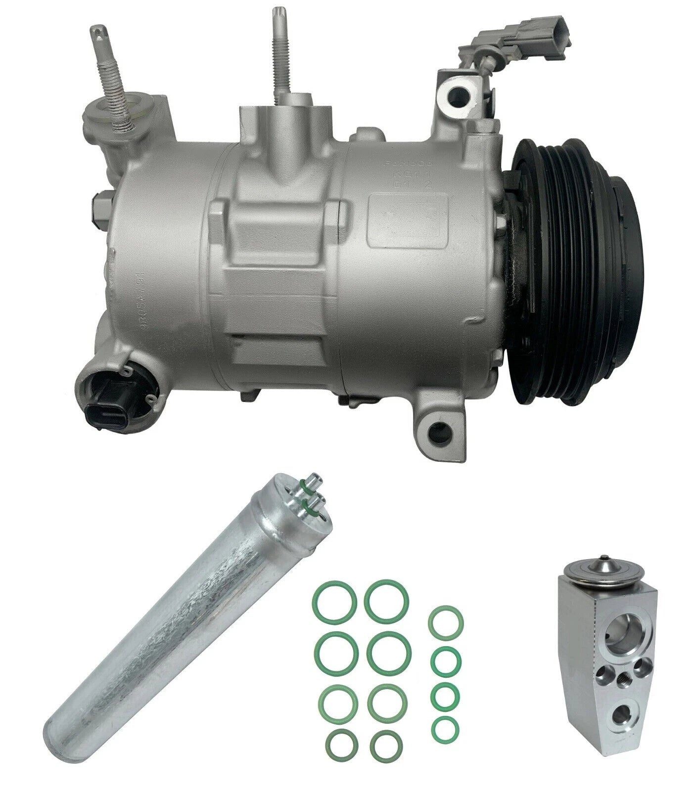 AC Compressor Kit Replacement for Ford Mustang EcoBoost 2.3L (2015-2019)