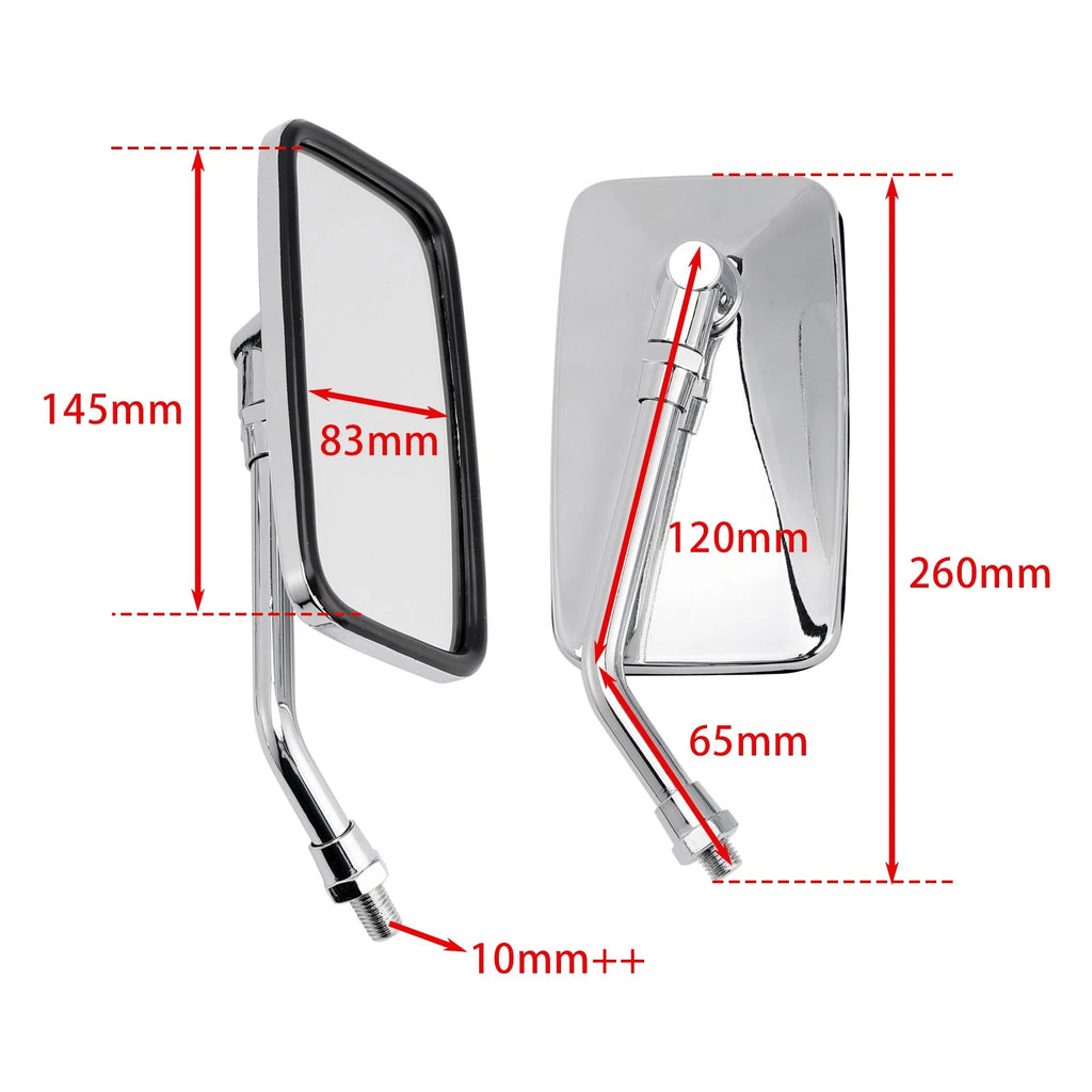 Mirror Set Left & Right for Daelim VL 125 Daystar Classic (2000–2020)