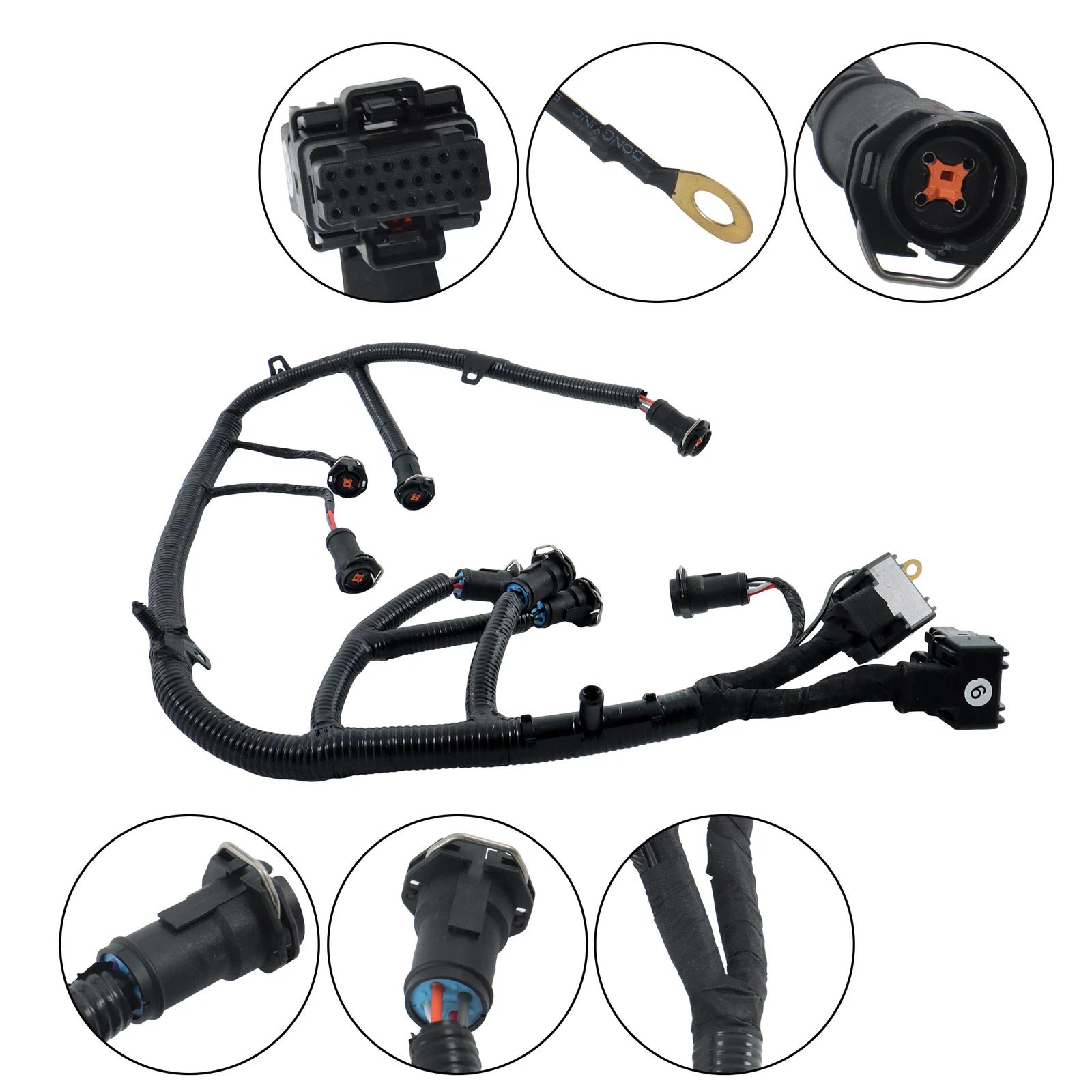 FICM Fuel Wiring Harness for Ford Super Duty Powerstroke 6.0L (2003â2007)
