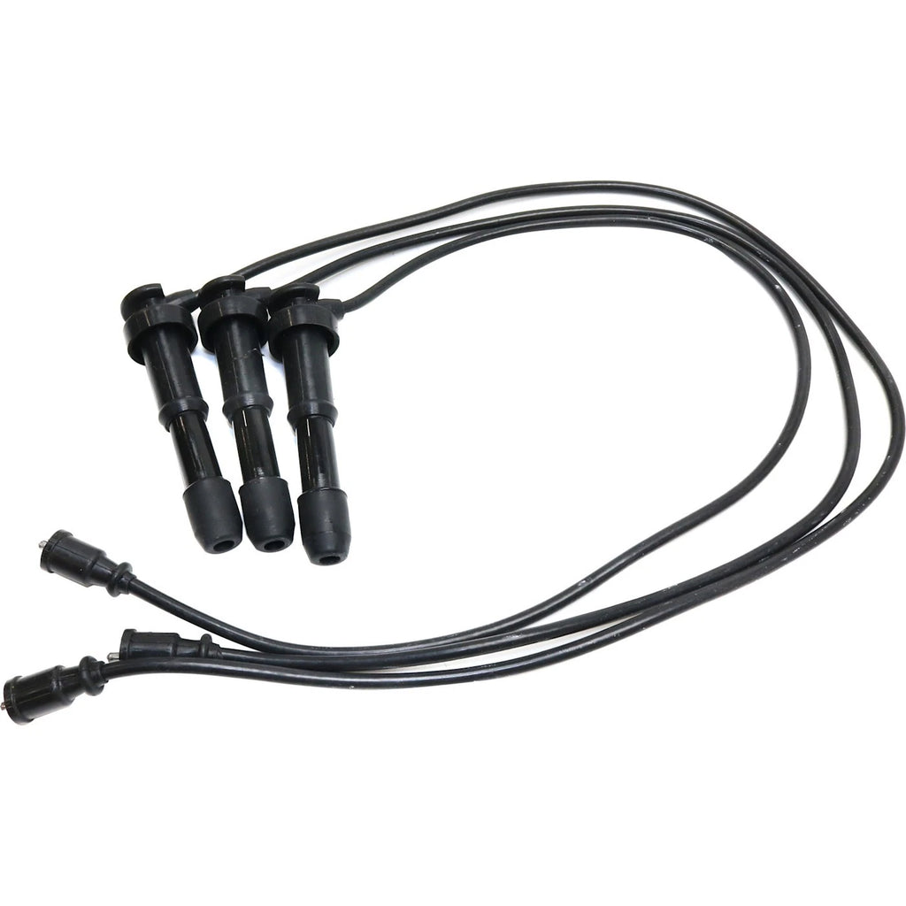 Set of 3 Spark Plug Wires for Kia Sorento Sedona (2002–2005)