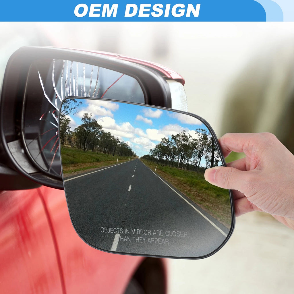 Heated Side Mirror Glass for GMC Canyon (2015–2022) Right Side No. 23191161