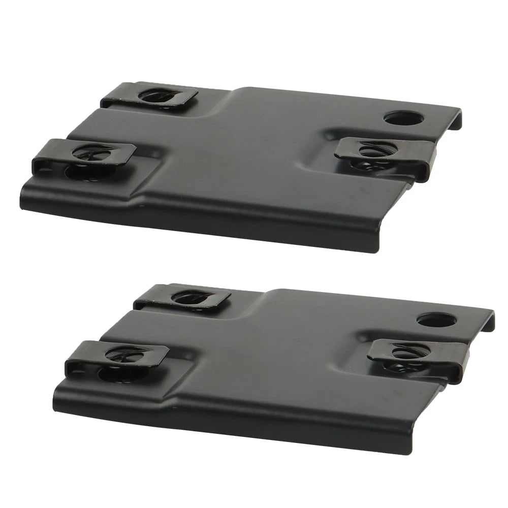 Set of 2 Front Bumper Plate Bracket for Silverado 2500HD 3500HD (2011-2014)