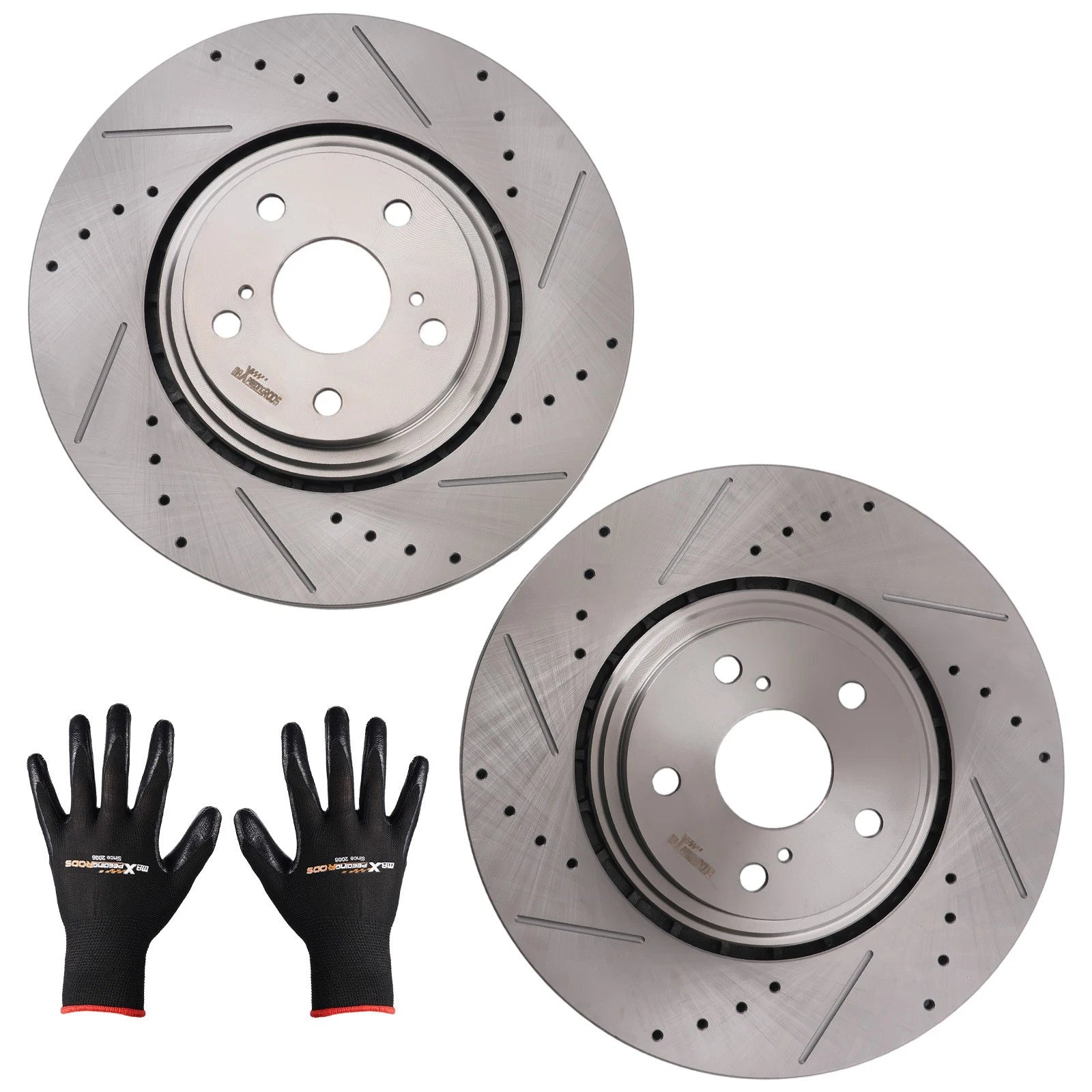 Front Brake Rotors Kit for Toyota Highlander (2008–2019), Sienna (2011–2020) S31511