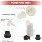 Windshield Washer Pump w/Grommet for Honda CR-V (No. 76806SMAJ01)