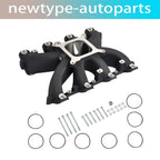 Single Plane EFI Intake Manifold for GM LS1 LS2 LS6 (300-137) Black