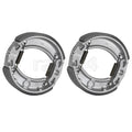 2X Rear Brake Shoes Kit for Yamaha XT225 PW80 TY80 XT125 XT200 SR185 BW350 LS2