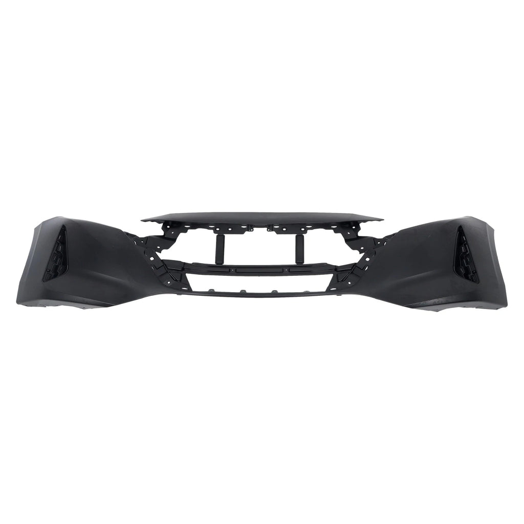 Front Bumper Cover for Nissan Sentra S/SV/SR (2024) Black Primed Plastic
