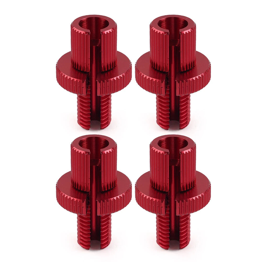Set of 4 Clutch Brake Throttle Cable Adjuster Screws for ATV Pit Dirt Bike