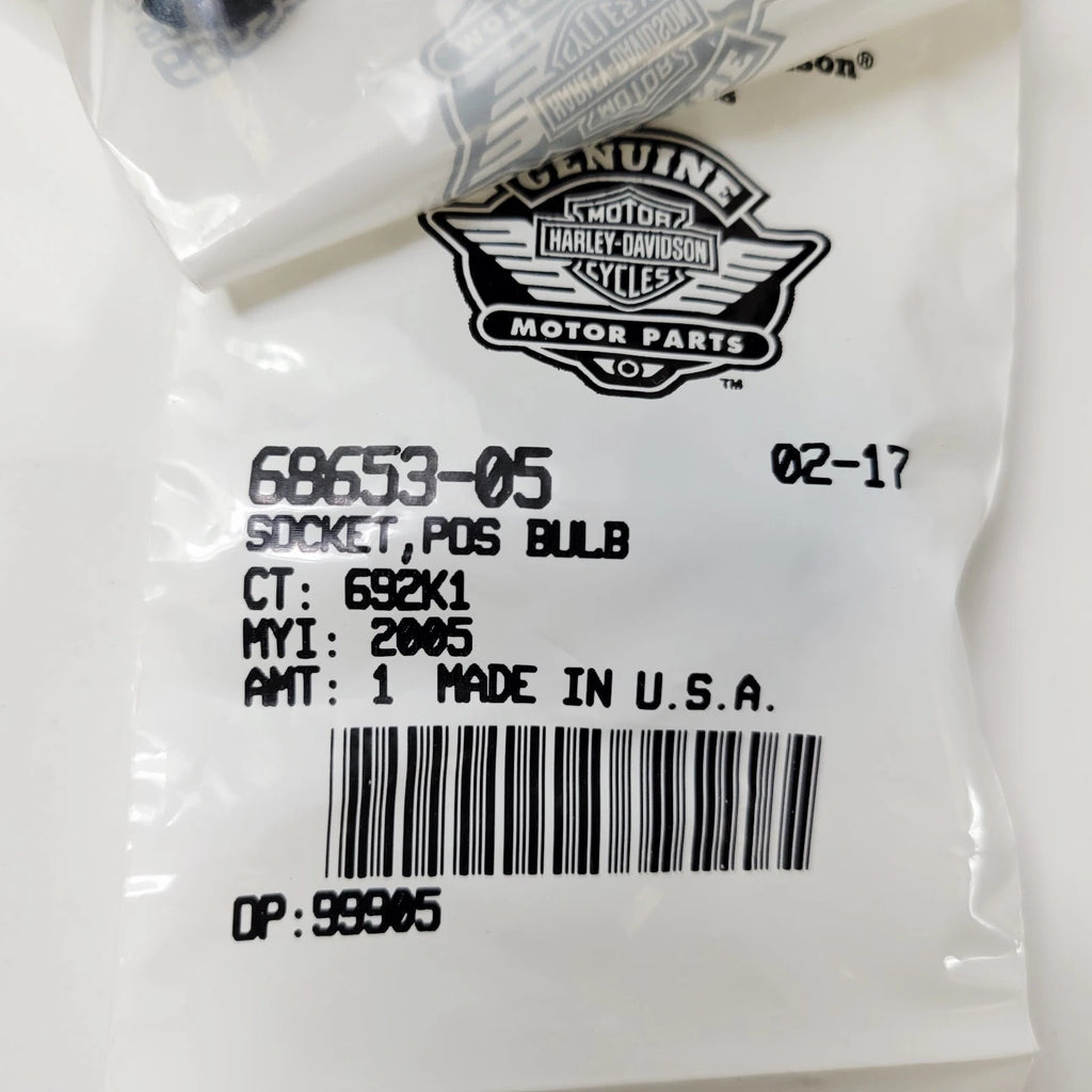 Socket POS Bulb for Harley-Davidson (2005) 68653-05