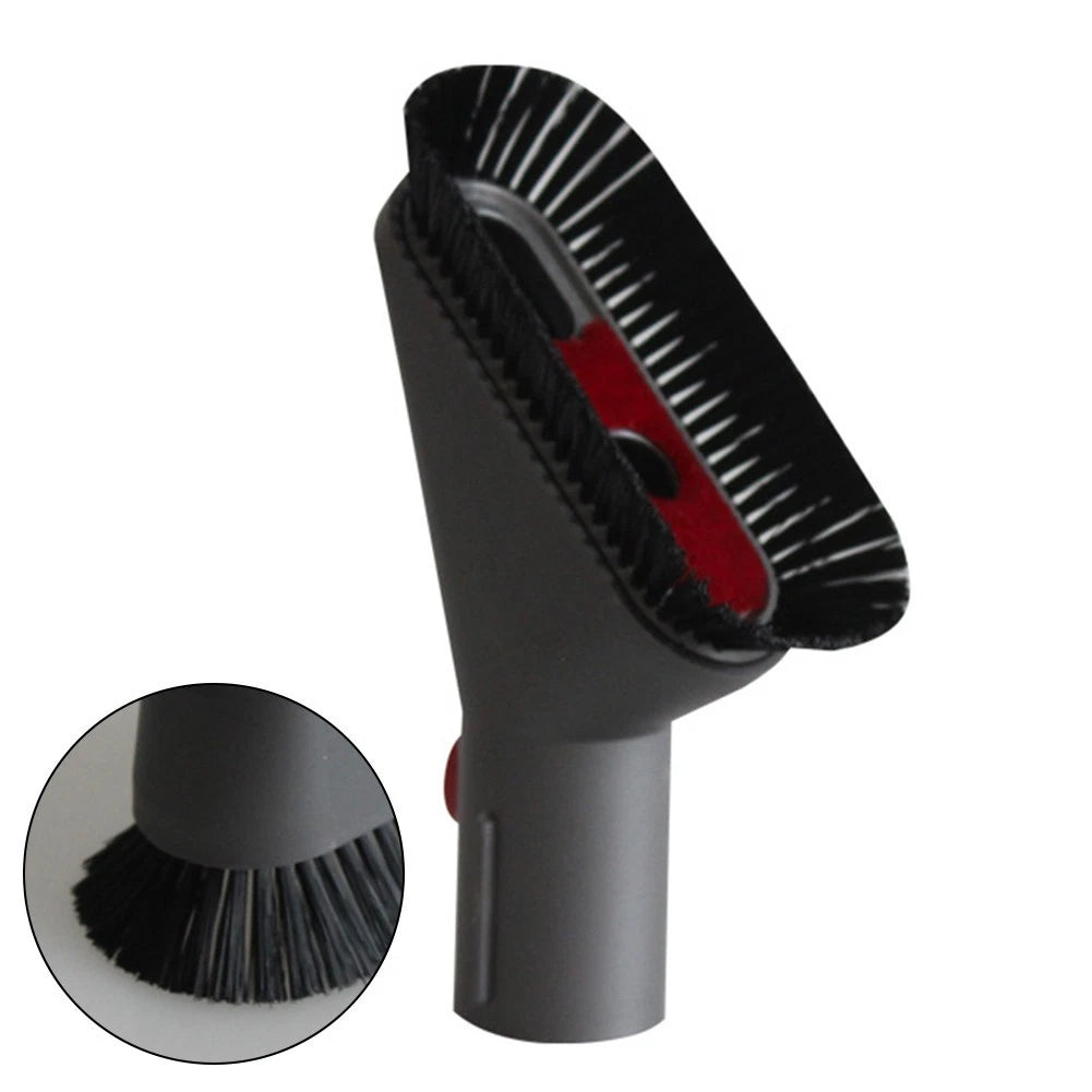 Soft Dust Brush for - Natural Bristles, Black