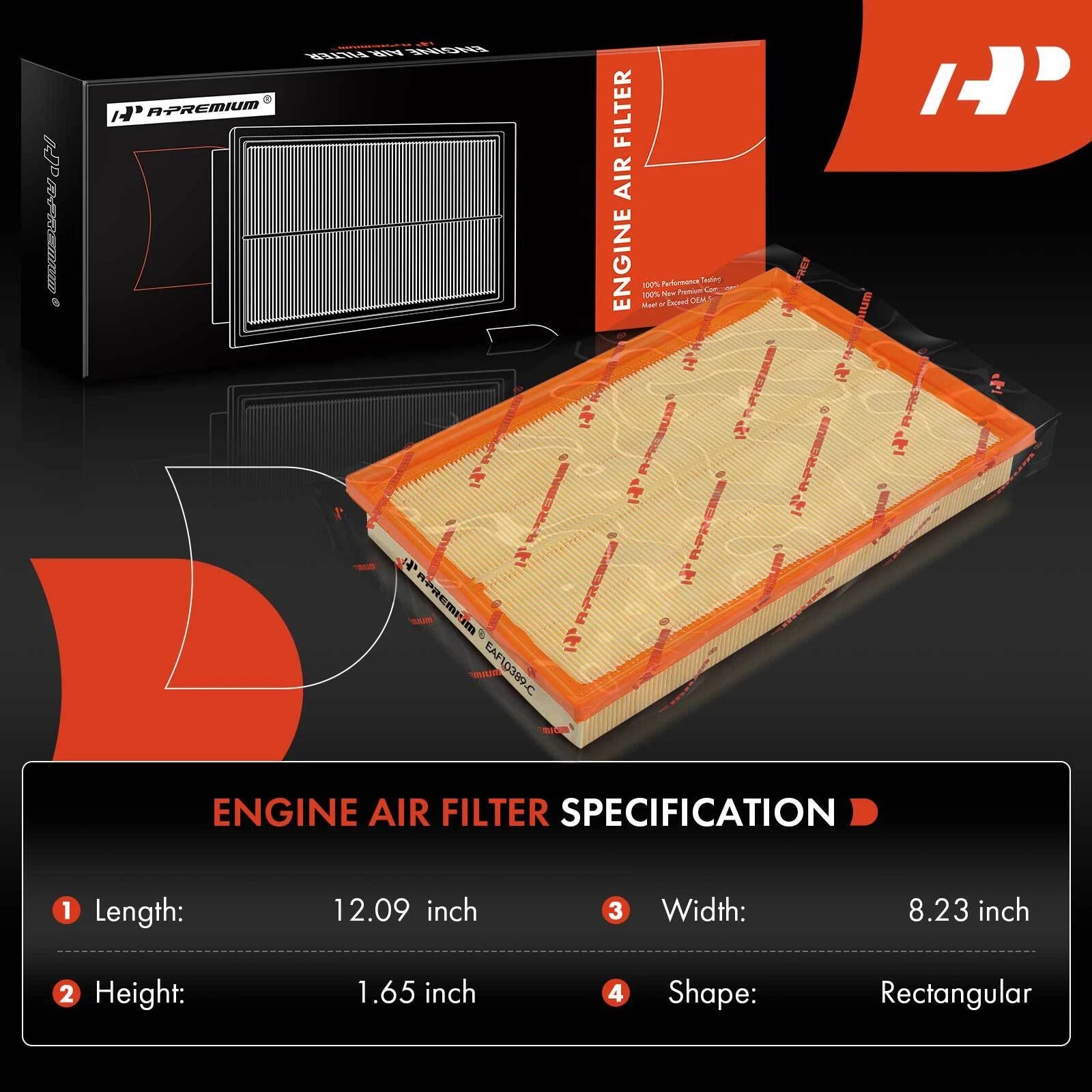 Engine Air Filter for Mercedes-Benz AMG GT (2017-2021)