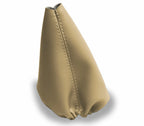 Leather Manual Shift Boot Cover for Volkswagen Cabrio (1996–2002) Beige