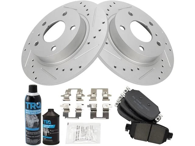 Rear Brake Pad and Rotor Kit for Mazda 3 (2017–2018) VX877WB