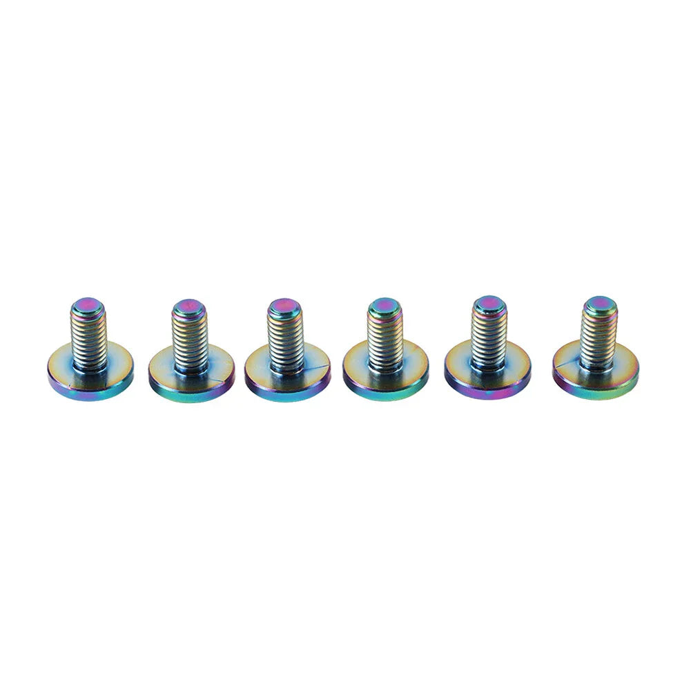 6 x M5x15mm Titanium Bolts Truss Torx Screws for Bike Motorcycle