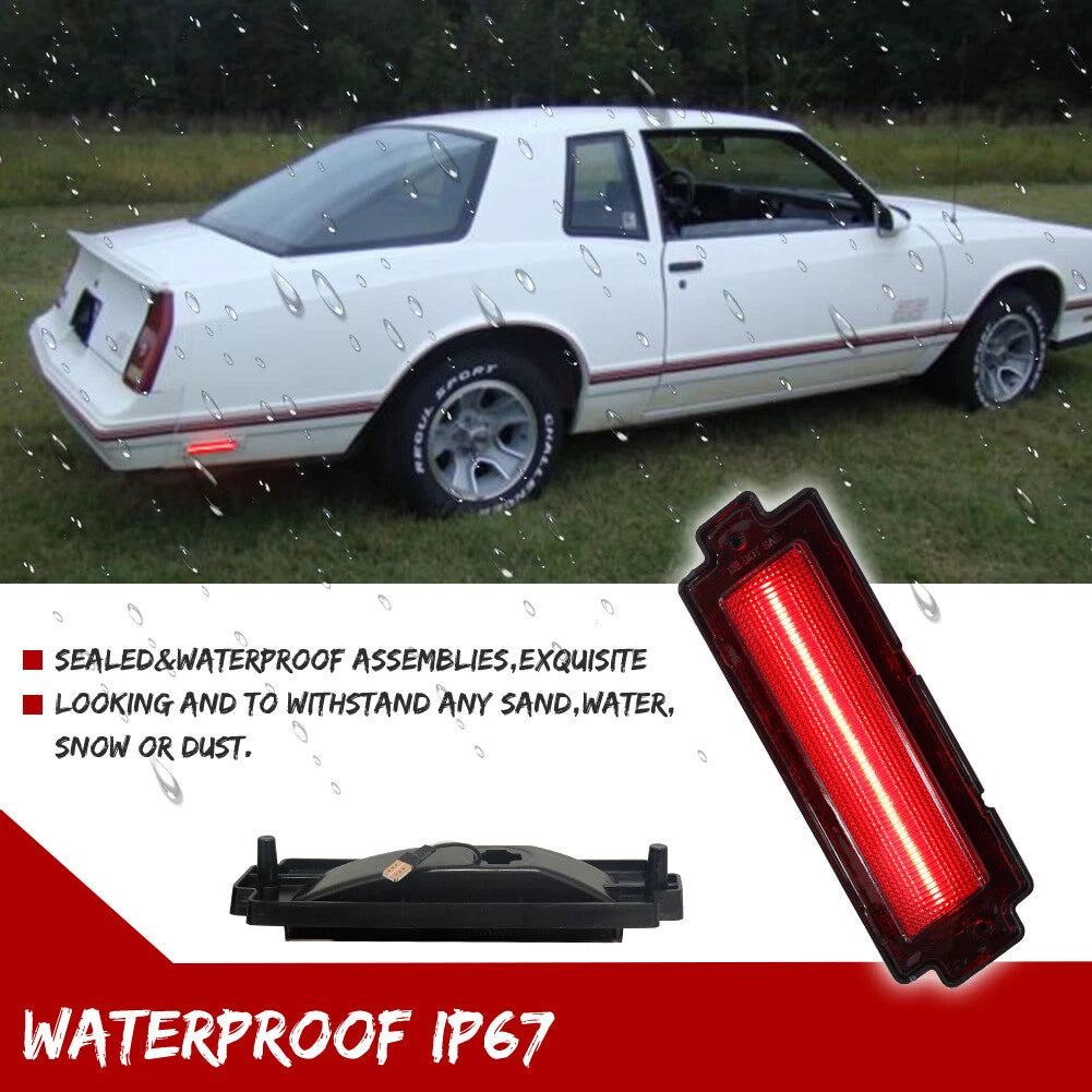 Set of 2 LED Side Marker Lights for Chevy Monte Carlo SS (81–88)