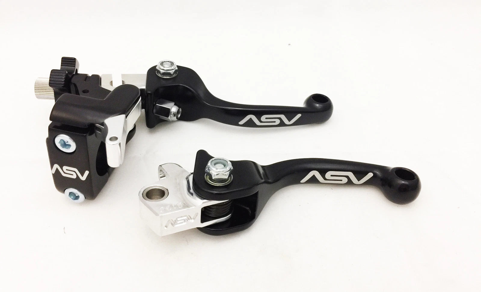ASV F3 Front Brake Clutch Perch Levers Set of 2 Black for YZ450F YZ250F (2006–2023)