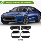 Set of 4 Carbon Fiber Door Handle Cup Protectors for Nissan NV200 (2013–2020)