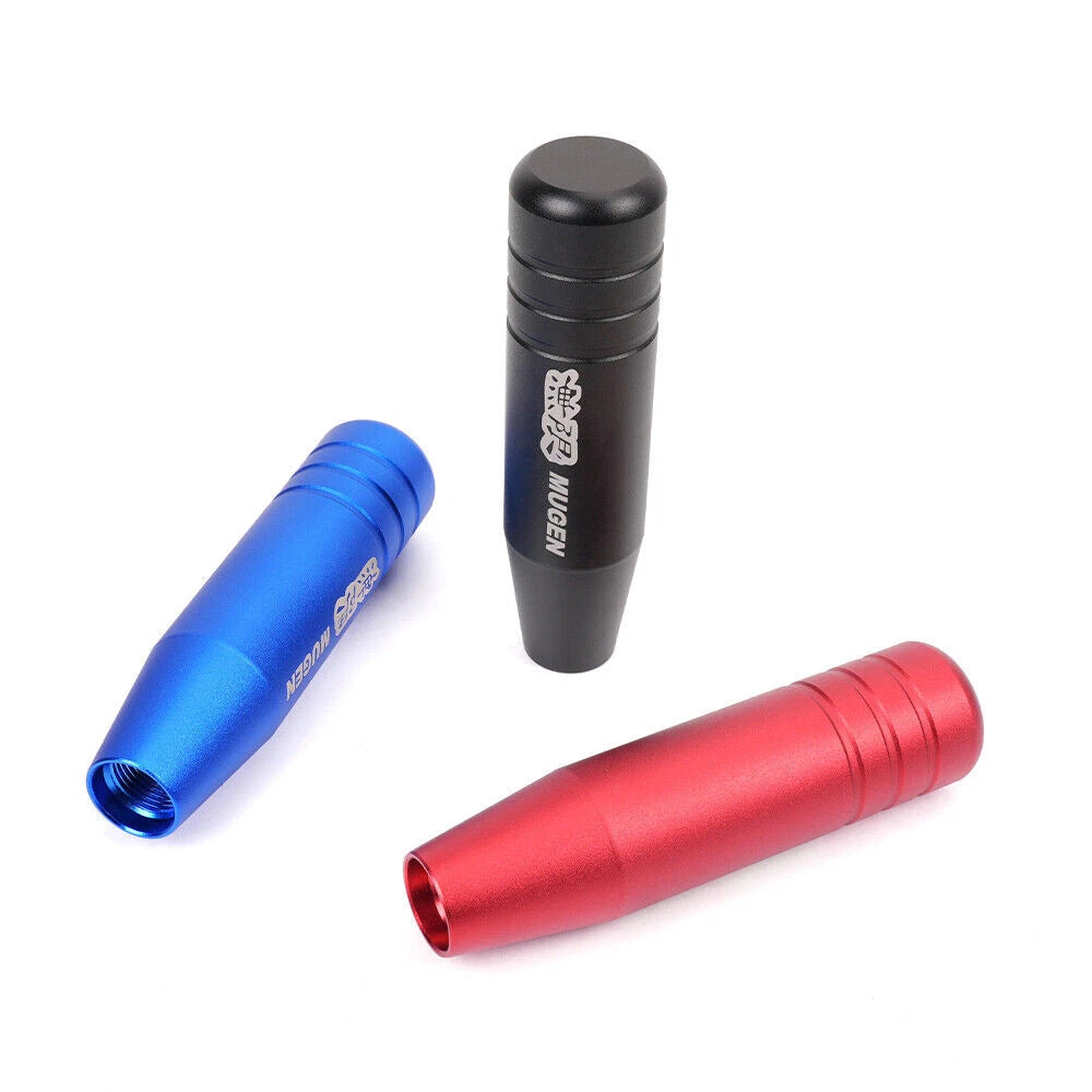 Mugen 130mm Universal Aluminum Black Manual Gear Shift Knob