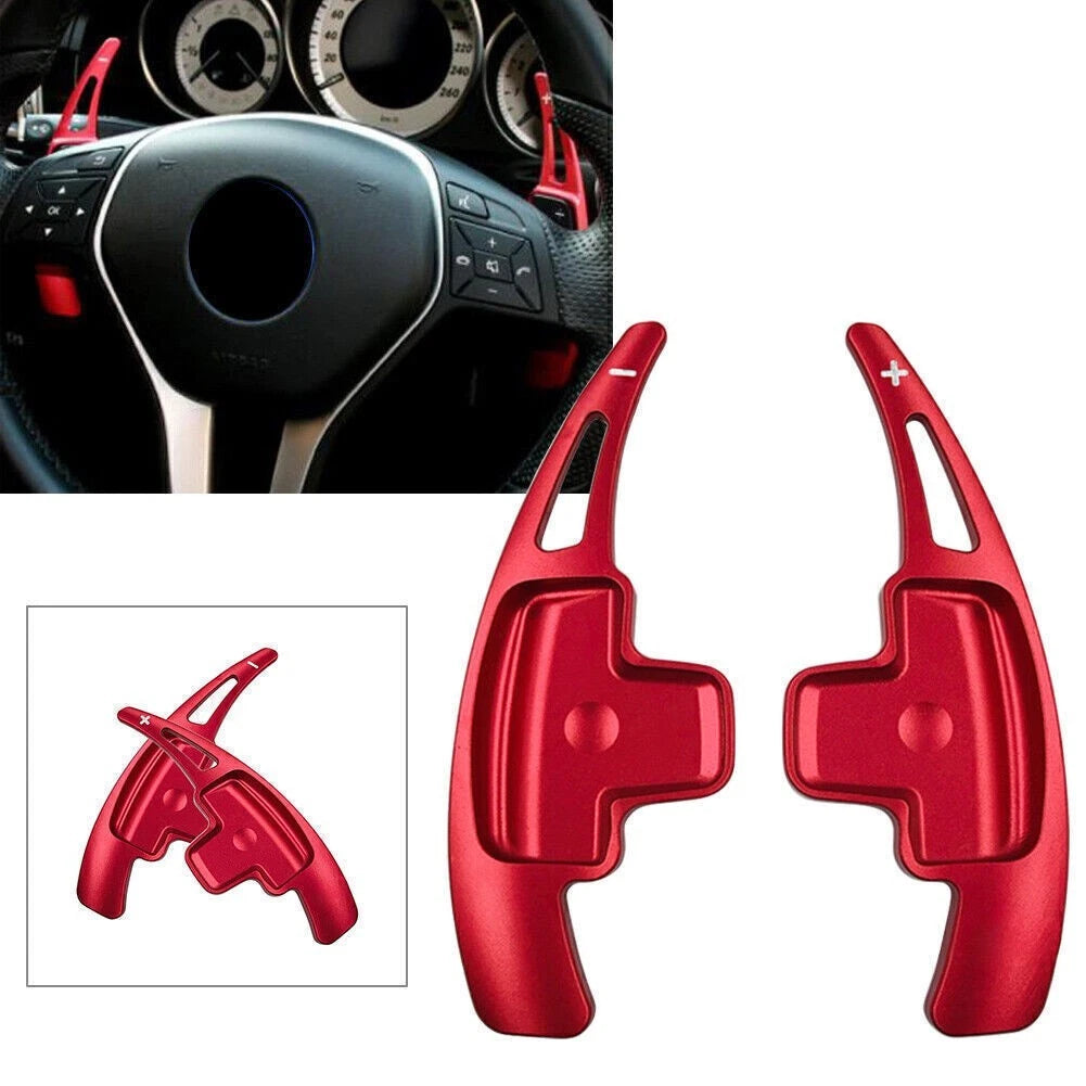 Steering Wheel Paddle Shift Extension for Mercedes-Benz A B E R M GLK SLK (UK)