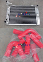 Aluminum Radiator + Blue Hose for Honda V65 Magna VF1100C (1983-1986)