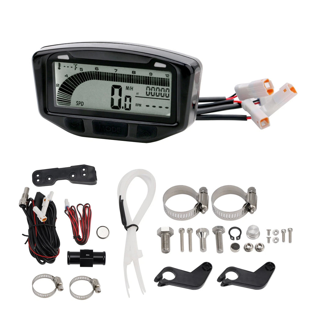Digital Speedometer Gauge Tachometer Odometer for Honda CG150 (2010–2012)