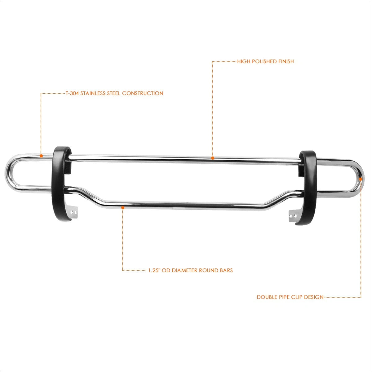 Stainless Steel Rear Bumper Protector for Escape/Mariner/Tribute (2008–2012)
