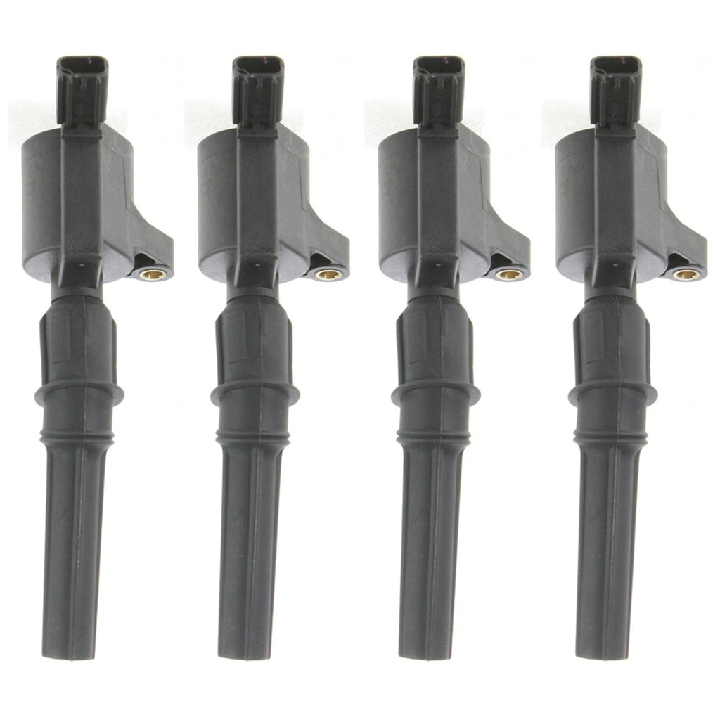 Set of 4 Ignition Coils for Ford E350 Van (2008-2014)