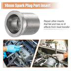 Set of 4 Spark Plug Port Inserts for Ford Triton 4.6L 5.4L 6.8L (1997–2008)
