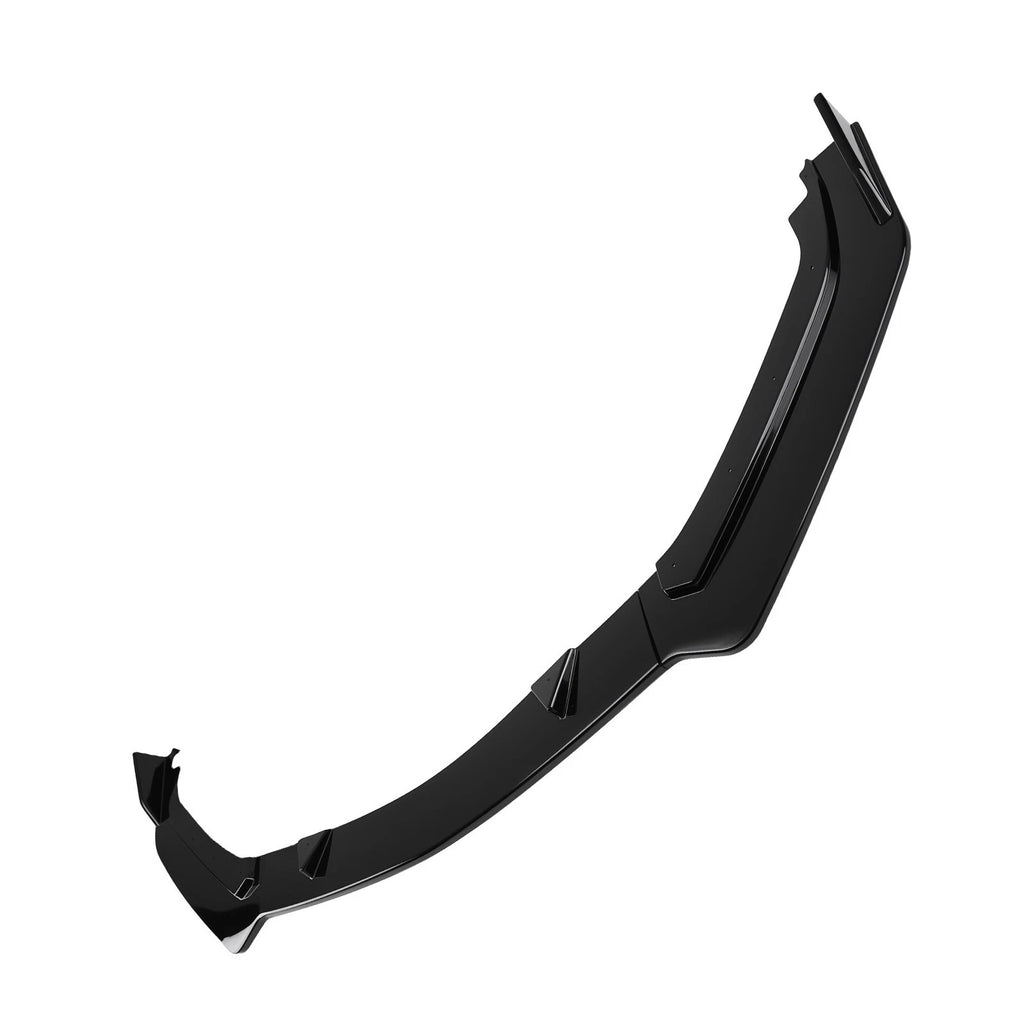 3PCS Sport Bumper Lip Kit for INFINITI Q60 (2017–2022) Front Splitter Gloss Black