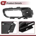1 Pc Fog Light Grill Front Right for BMW X5 (2007 - 2010) Black