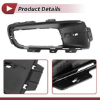 1 Pc Fog Light Grill Front Right for BMW X5 (2007 - 2010) Black