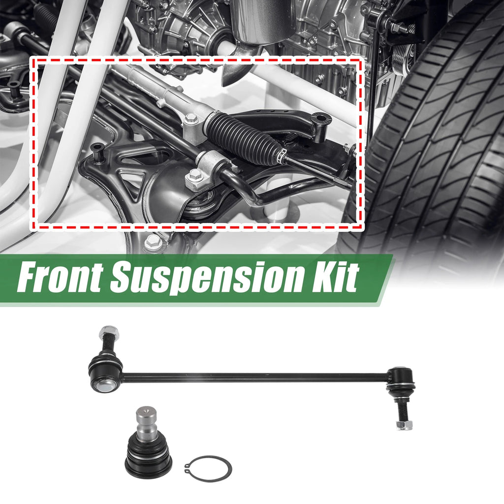 4X Front Suspension Kit Sway Bar Link Lower Ball Joint for Kia Sorento (2011–2013)